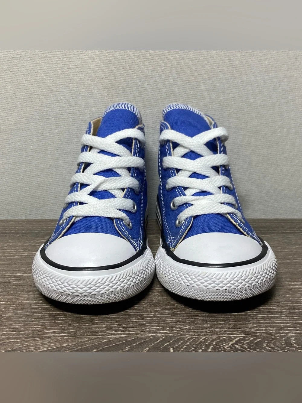CONVERSE Kids Chuck Taylor Blue All-Star High Top Shoes Size 7